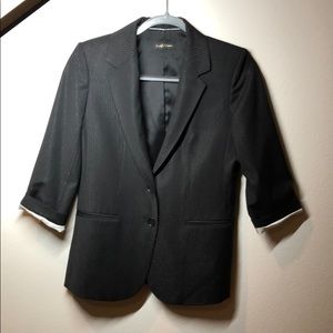 Zadig & Voltaire pinstripe blazer size xs